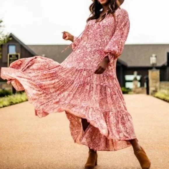 Anthropologie Dresses & Skirts - OPT Floral Prairie Cottage Dress XS NWT